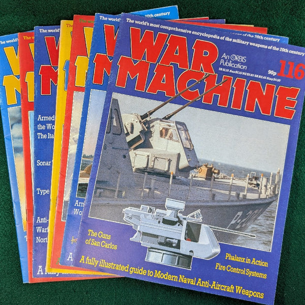 War Machine Magazine Back Issues 100 to 144