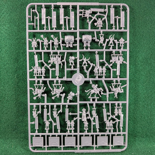 Samurai Army Command- Grand Battle Scale 10mm - One sprue of 54 Miniatures - Wargames Atlantic