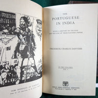 The Portuguese In India - Vol I & II - FC Danvers - Hardcover