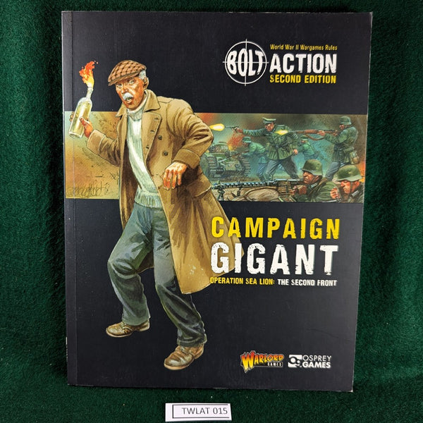 Campaign Gigant - Bolt Action Campaign book - Warlord Games