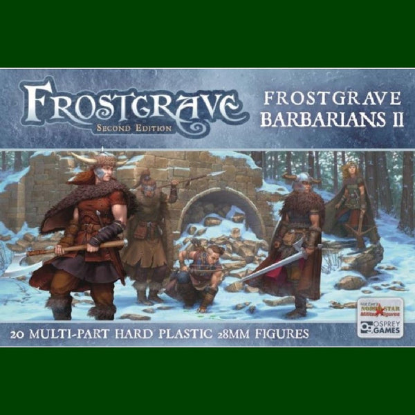 Barbarians II Females for Frostgrave - 20 figures
