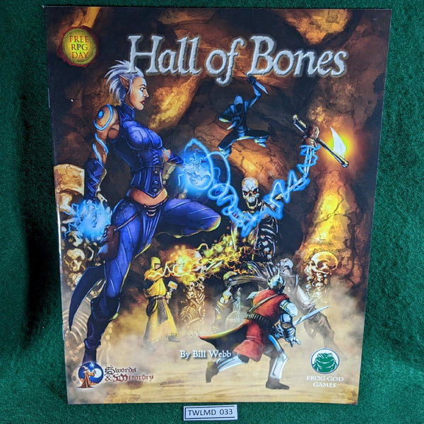 Hall of Bones - Swords and Wizardry RPG - Frog God Games