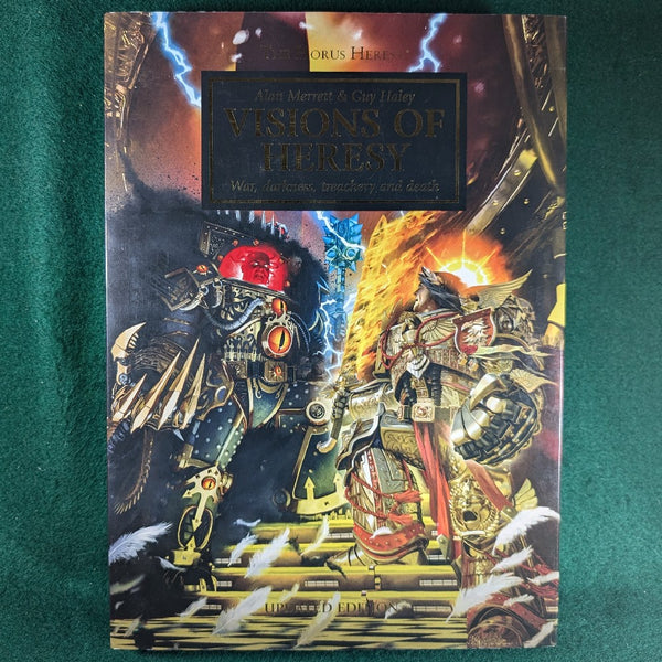 Visions of Heresy - The Horus Heresy - Updated Edition - Alan Merret & Guy Haley - Warhammer 30K Art Book Hardcover