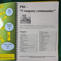 PBI Poor Bloody Infantry WWII rules + PBI Architect - Peter Pig/RFCM - Spiral bound softcovers