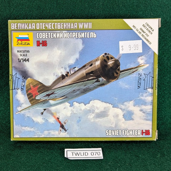 Soviet Fighter I-16 - 1/144 - Zvezda 6254