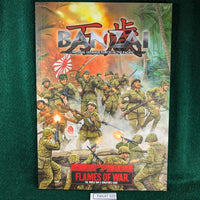 Banzai - Imperial Japanese Forces In The Pacific - FW307 - Flames of War 3rd Edition - softcover