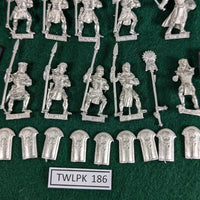 Asar Dispossessed Spearmen Unit - 10 figures - Wargods of Aegyptus/Crocodile Games