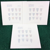 Baron's War Shield Decals Knights 2 - Wargames Atlantic - 36 decals