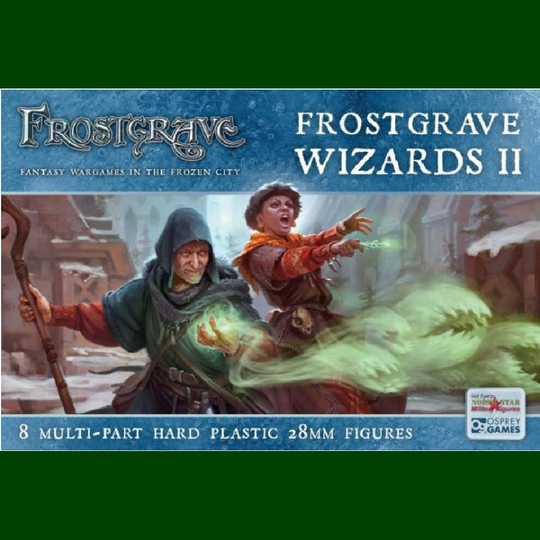 28mm Frostgrave Wizards II - Female (8 figures)