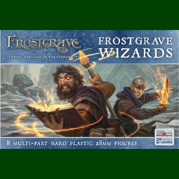 28mm Frostgrave Wizards - Male (8 figures)