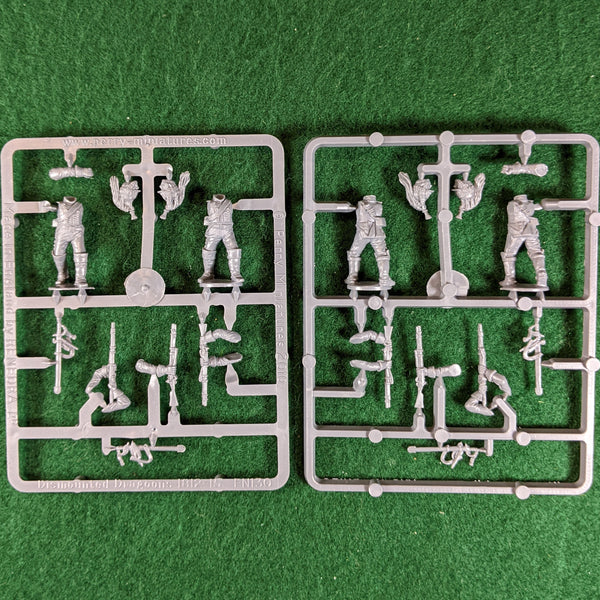 French Napoleonic Dismounted Dragoons 1812-15 Sprues Perry Miniatures