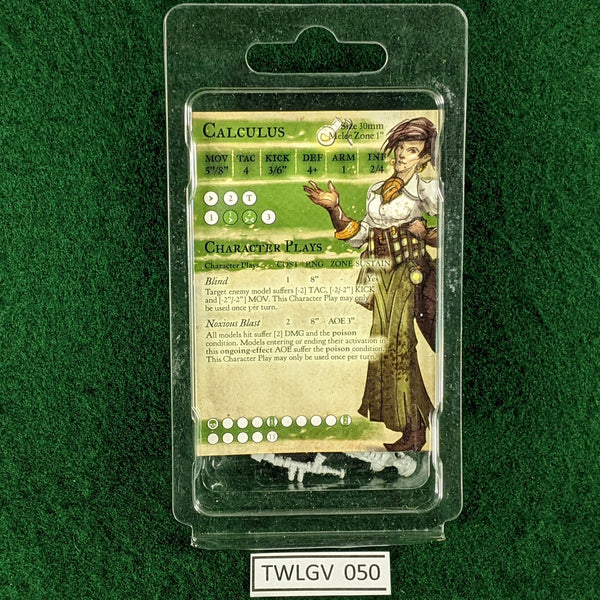 Calculus - Guild Ball Alchemists Guild - Resin Miniature In Blister