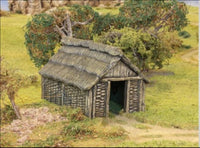 28mm Renedra - Wattle and Timber Outbuilding kit