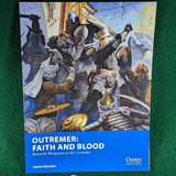 'Outremer: Faith and Blood - Skirmish Wargames in the Crusades' by Osprey Publishing front cover