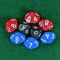 Silver Bayonet Dice Set