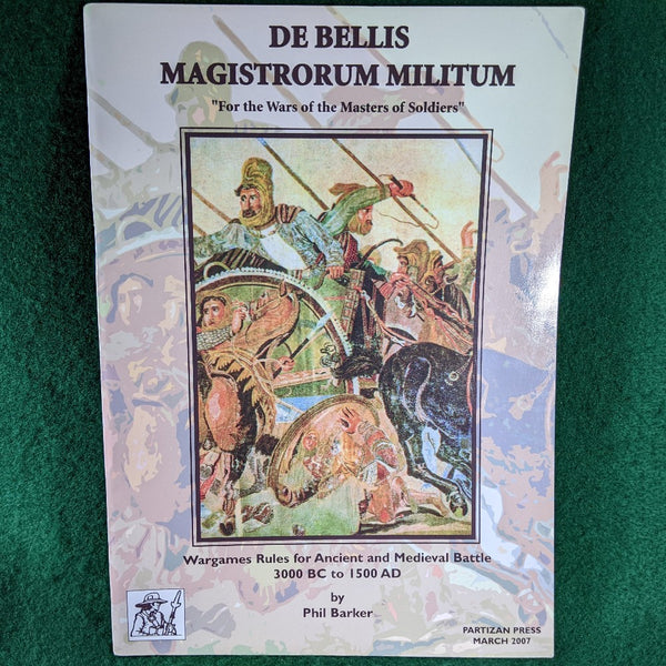 De Bellis Magistrorum Militum 1st edition - Phil Barker - Partizan Press