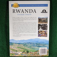 Rwanda Unamir 1994/95 - Australian Military History Series