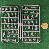 Late War German Infantry Heavy Weapons 1943-45 - 12mm or 1/144 - one sprue 42 figures Victrix