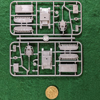 German Panzer IV Ausf H 12mm - 1/144 one sprue 2 tanks Victrix