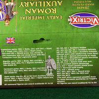 Early Imperial Roman Auxiliary Infantry Command Sprue 3 figures Victrix