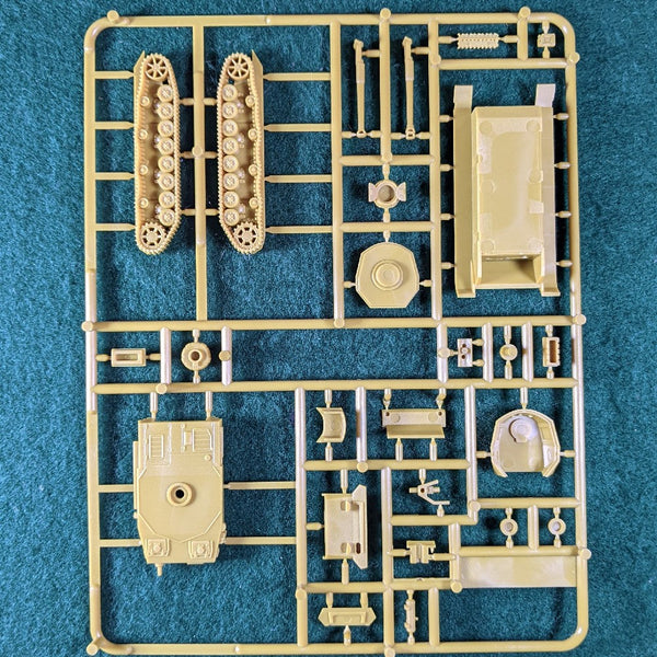 German Panzer IV tank sprue - 1 plastic sprue Flames of War