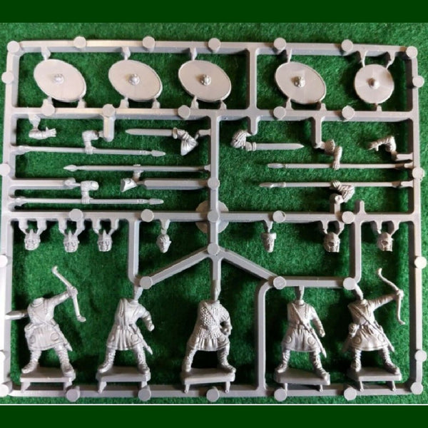 Late Roman Infantry sprue - 5 figures - Gripping Beast