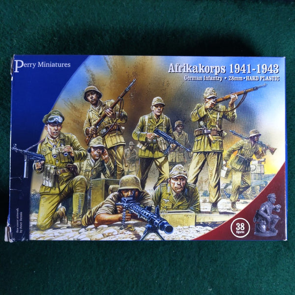 28mm Perry WWII Afrika Korps 1941-43 38 figures
