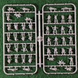 British Late War Infantry 1943-45 12mm - 1/144 one sprue 46 figures Victrix