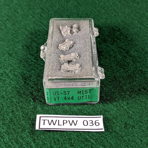 US M151 and TOW - sealed box - C in C US-57 - Microarmour 1/285 or 6mm