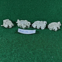 Scenic Bases (4) - Durgin Forge Dwarf range- resin