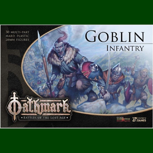 28mm Oathmark Goblin Infantry box - 30 figures