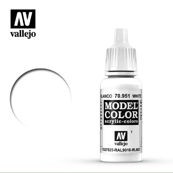 Vallejo Model Color - White AV70951