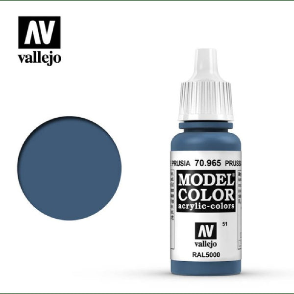 Vallejo Model Color - Prussian Blue AV70965