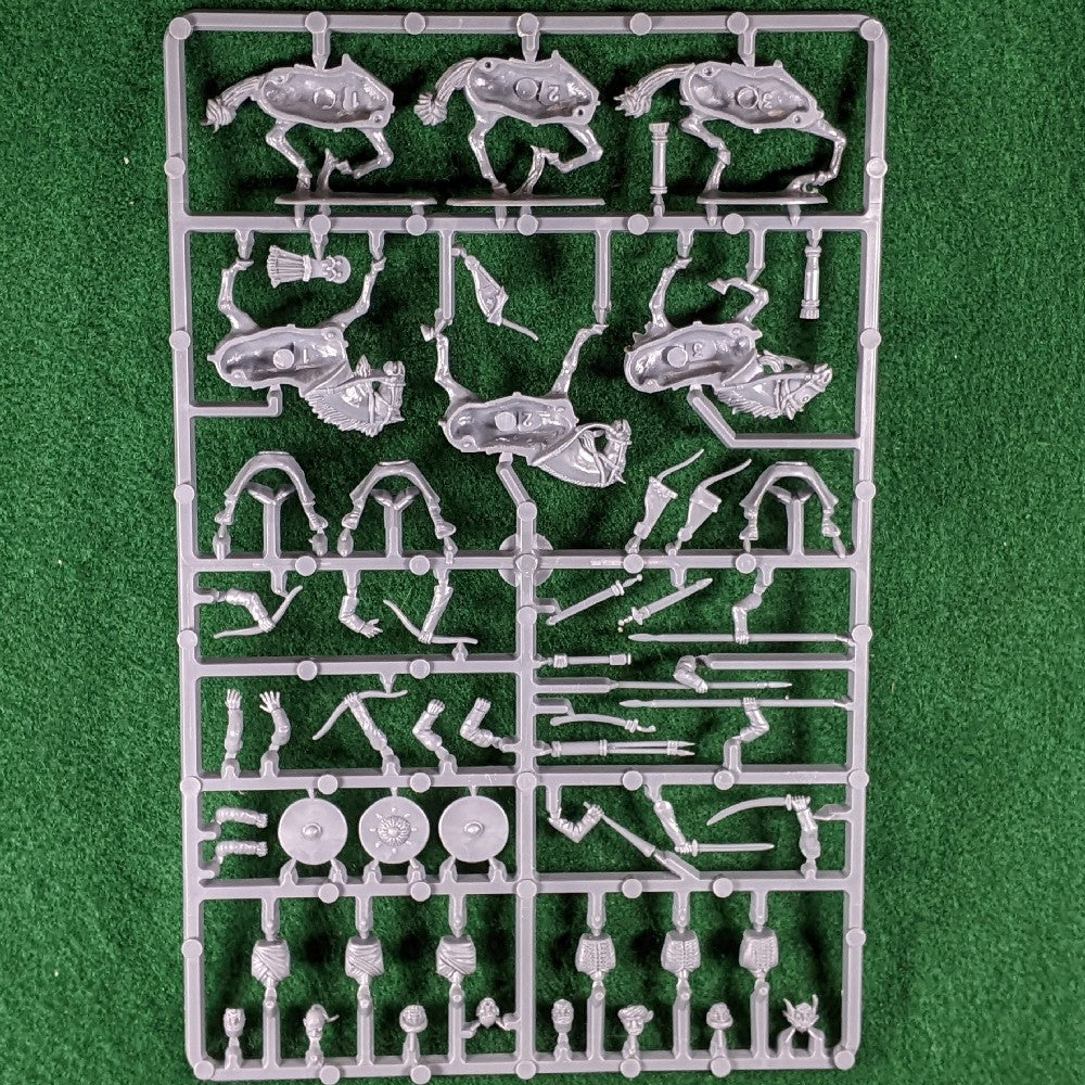 Arab Light Cavalry or Horse Archers sprue - 3 figures - Gripping Beast ...