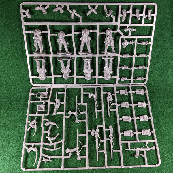 54mm British Peninsular Infantry Flank Co Sprue - 8 figures - Victrix