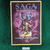 Crusader Mixed Mounted & Foot Start Warband - 25 figures - metal - Gripping Beast SAGA