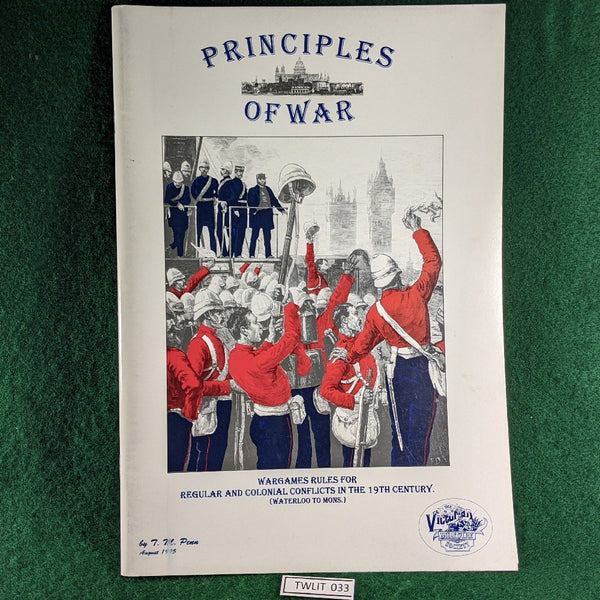 Principles of War 19th Century Wargame Rules - 1st edition