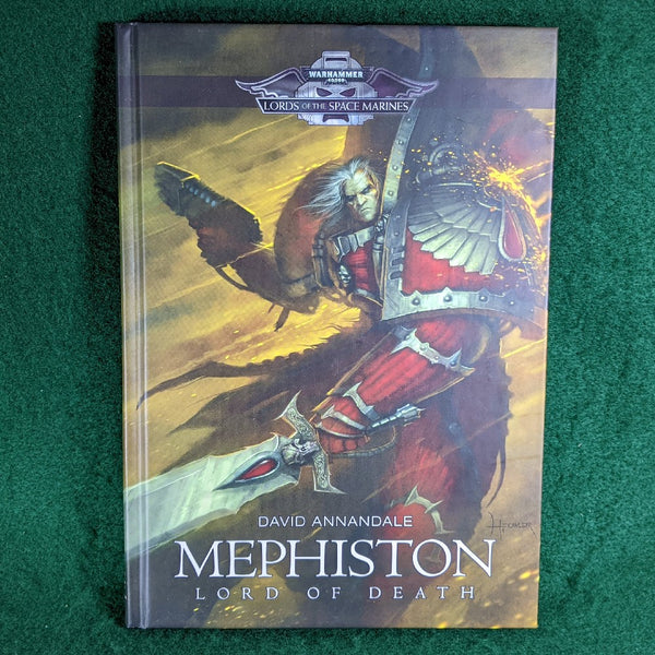 Mephiston, Lord of Death - Warhammer 40,000 novel - hardback - David Annandale
