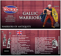Gallic Warriors Command Sprue - 3 figures - Victrix